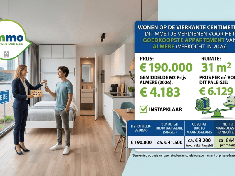 Wonen op de vierkante centimeter