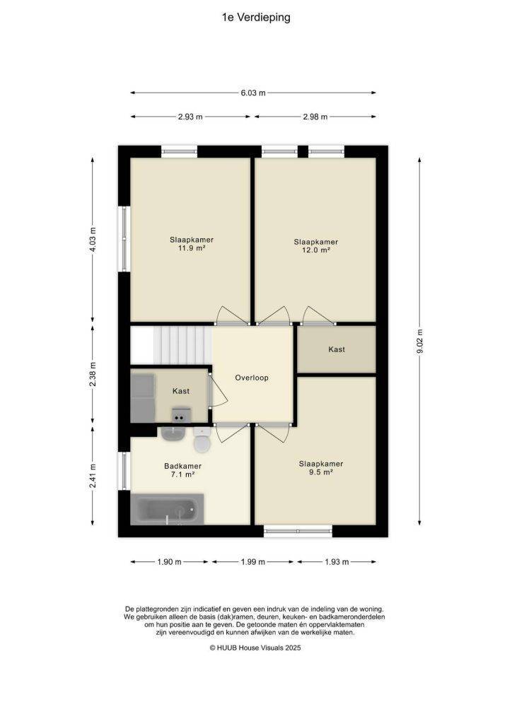 Kromgouw 83 – Almere – Plattegrond 2
