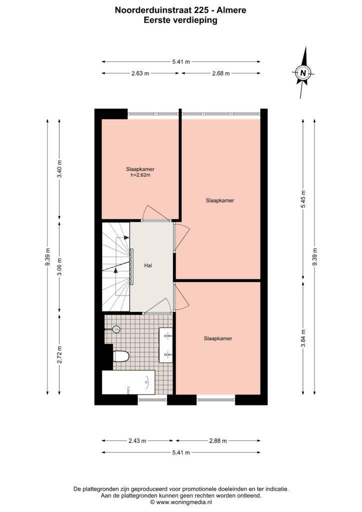 Noorderduinstraat 225 – Almere – Plattegrond 5