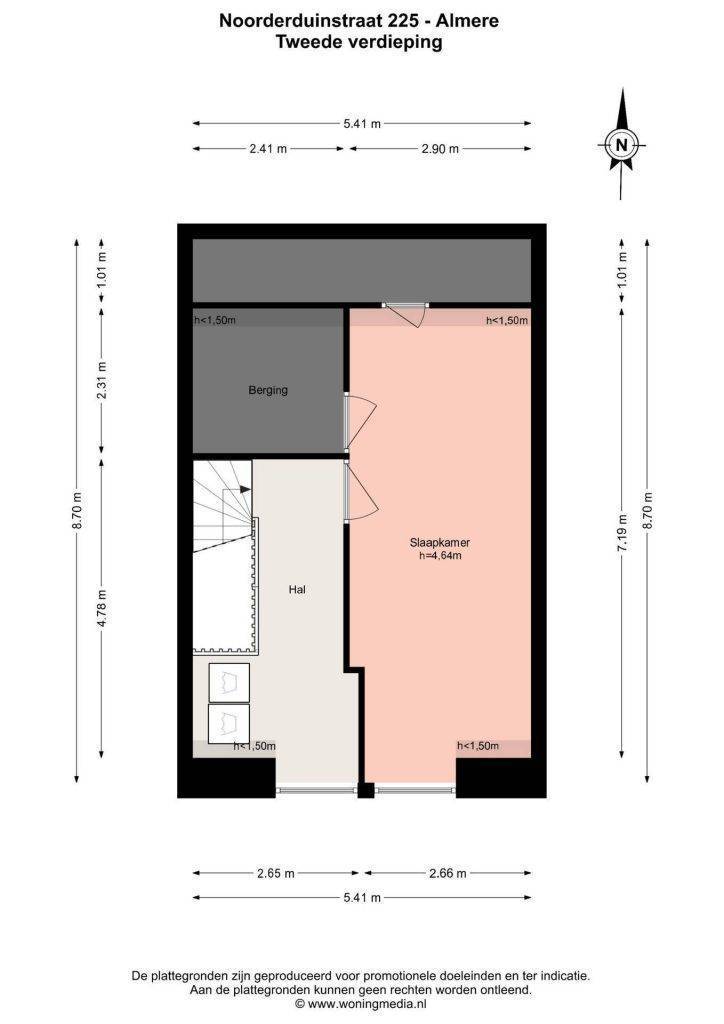 Noorderduinstraat 225 – Almere – Plattegrond 9